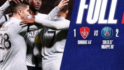 开云下载-【法甲】梅西助攻姆巴佩绝杀！巴黎2比1布雷斯特